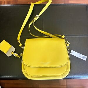 Beautiful bright daisy yellow Marc Jacobs crossbody bag.